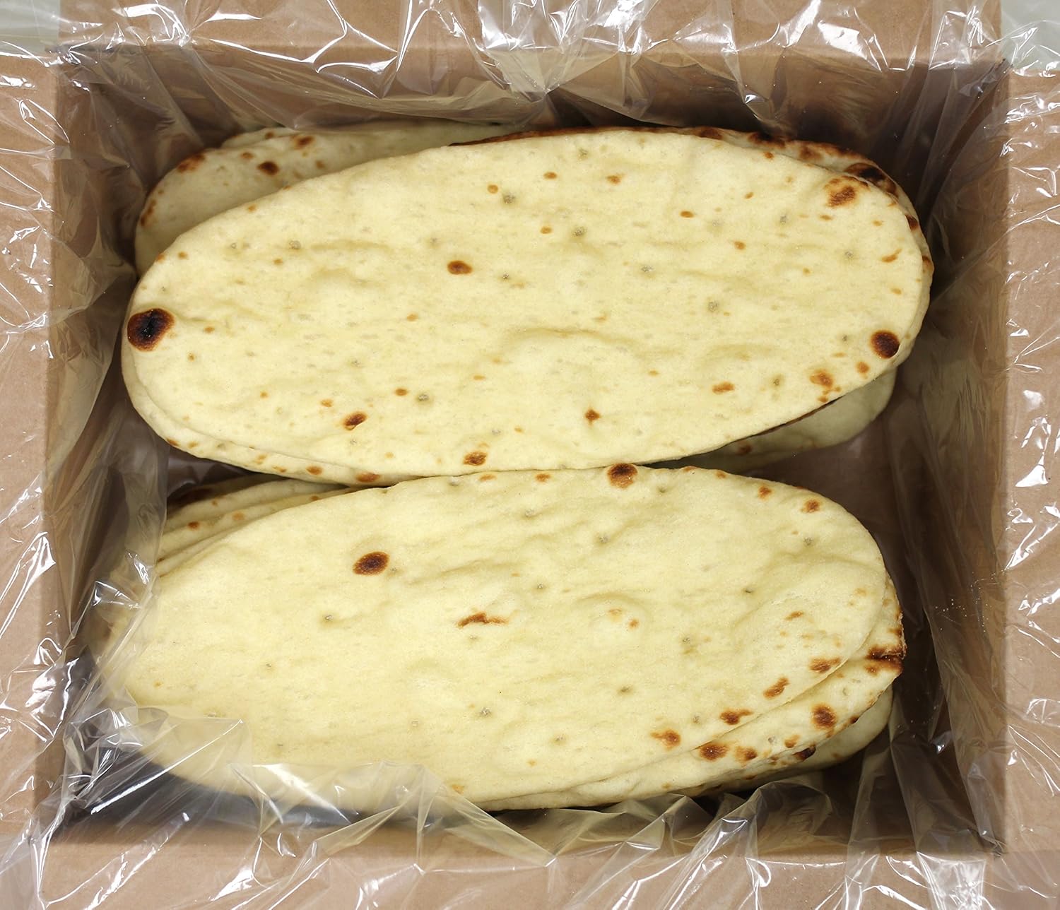 Stonefire Flatbread (5" x 13" Thin Oval Flatbread, Pack of 36) Amazon