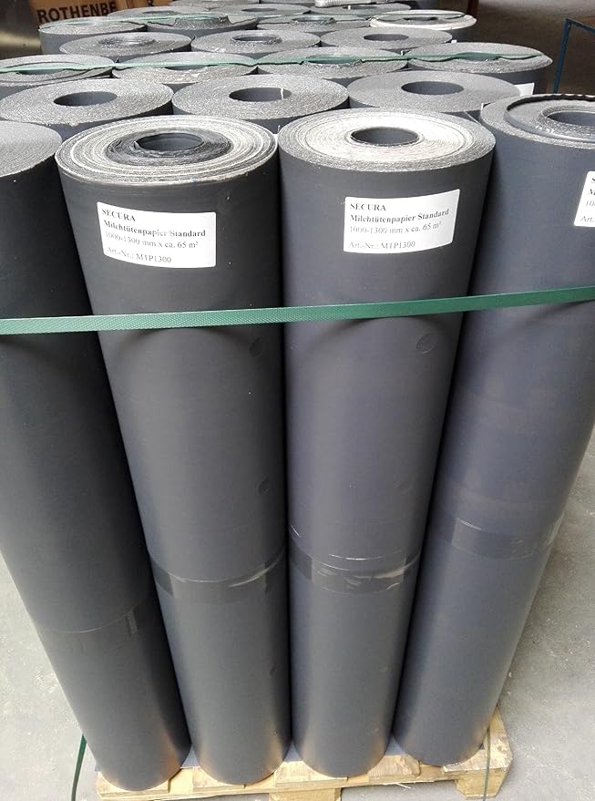 Milchtütenpapier Abdeckpapier Milchkarton Milchpapier Papier PE beschichtet 65m²