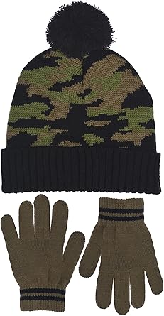 camo knit hat