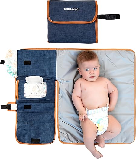 Draagbaar Verschoningsmatje Luierwissel Mat Reistas Luier Opslagzakken Voor Luiers Creme Tissues En Andere Benodigdheden Gemakkelijk Schoon Te Maken En Waterdicht Praktisch Baby Kraam Cadeau Amazon Nl