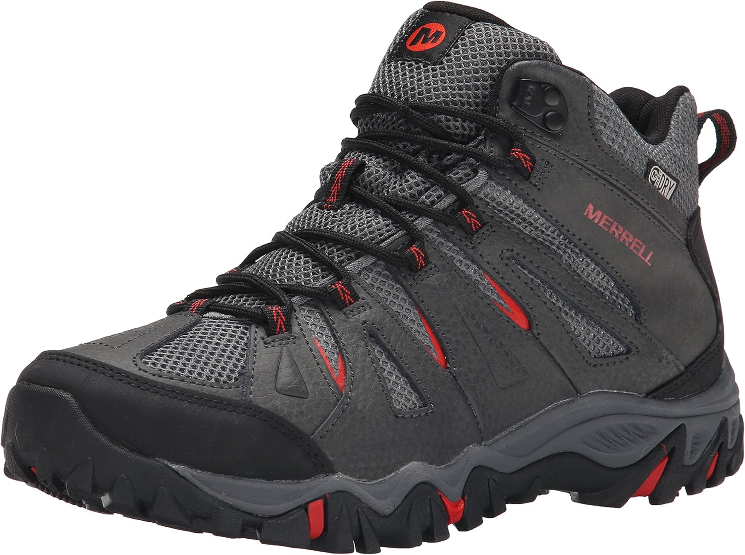 Merrell Men's Mojave Mid Waterproof Hiking Boot, Molten Lava, 16 M US