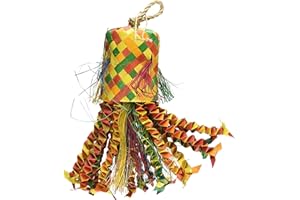 Planet Pleasures Octopus Pinata Bird Toy Medium