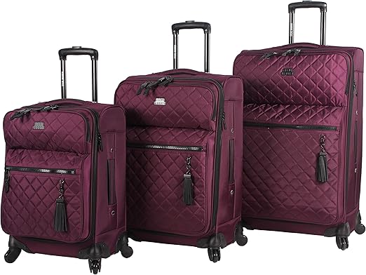 steve madden 3 piece luggage set
