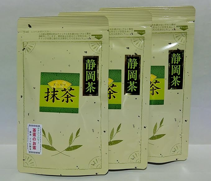 Amazon 抹茶 静岡産 ５０g ３ ポスト投函便送料込 茶道の抹茶をもっと気軽に 不明 日本茶 通販