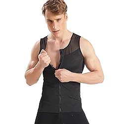 Hanerdun- Mens Slimming Body Shaper Shirt With