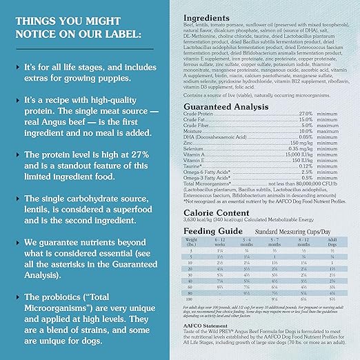 angus beef limited ingredient formula