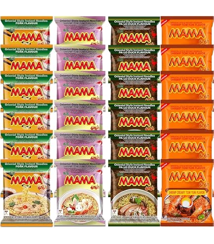 Amazon.com: MAMA Instant Noodles, Authentic Thai Flavors