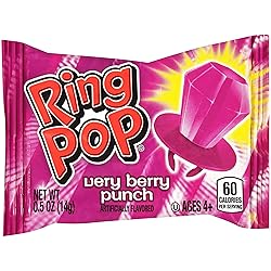 Ring Pop Colorfest Purple Very Berry Punch Bulk