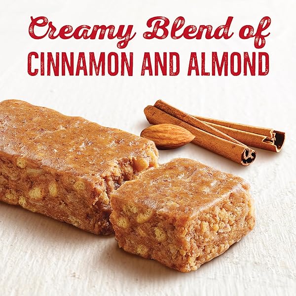 NATURE VALLEY CREAMY PROTEIN BARS, CINNAMON ALMOND BUTTER, 10G PROTEIN SNACKS, 5 BARS, 7.45 OZ