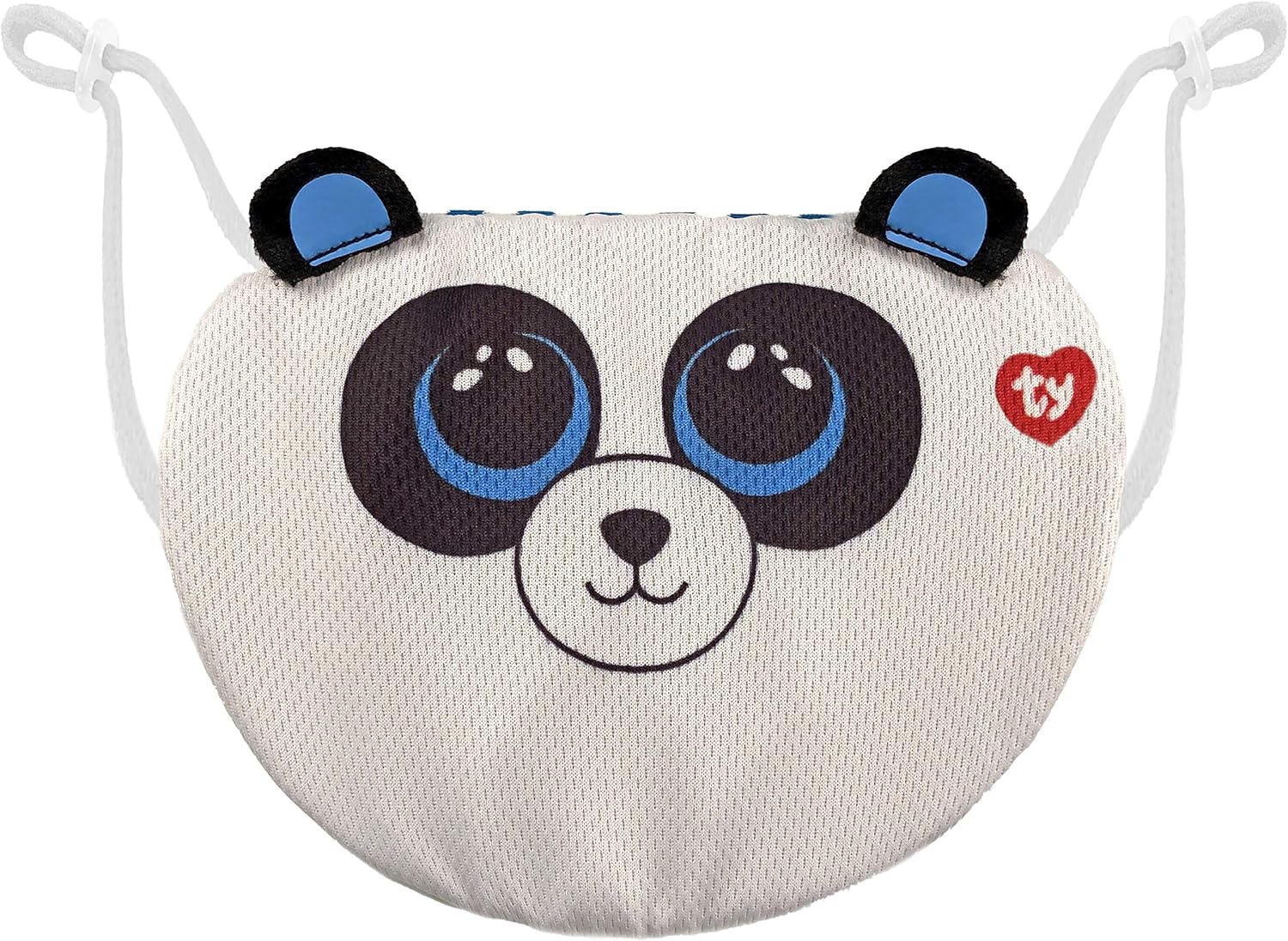 Ty UK Ltd Bamboo Panda Beanie Boo Face Mask, Multicoloured, one size