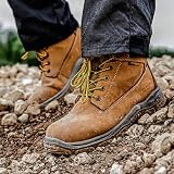 DEWALT Men's Titanium S3 Safety Boots Wheat UK 9 43 Honey Waterproof view 2