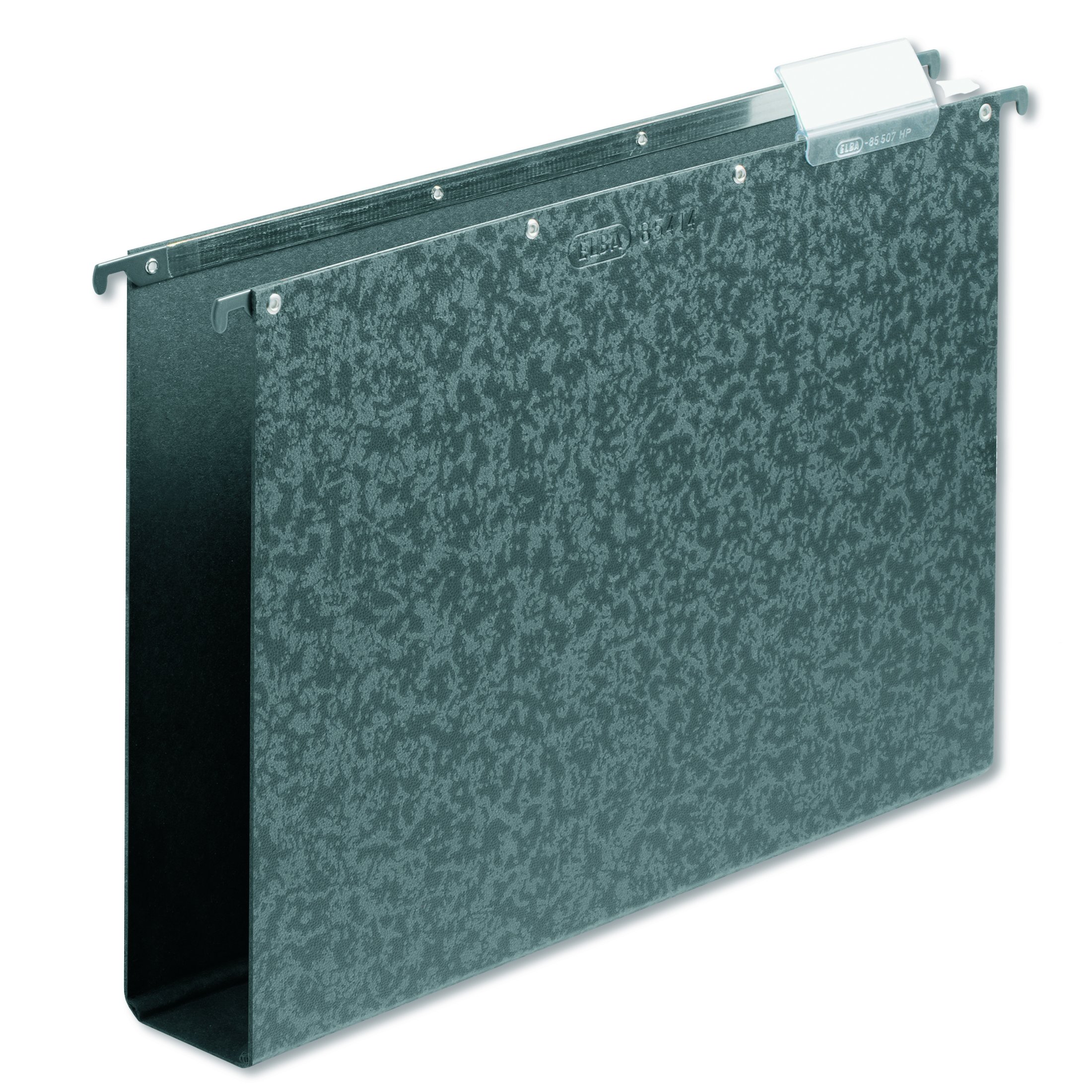 Elba 400051506 Hinged Collectors Vertic, RC-Hartpappe for DIN A4-Sheets, 1.6 mm, Black