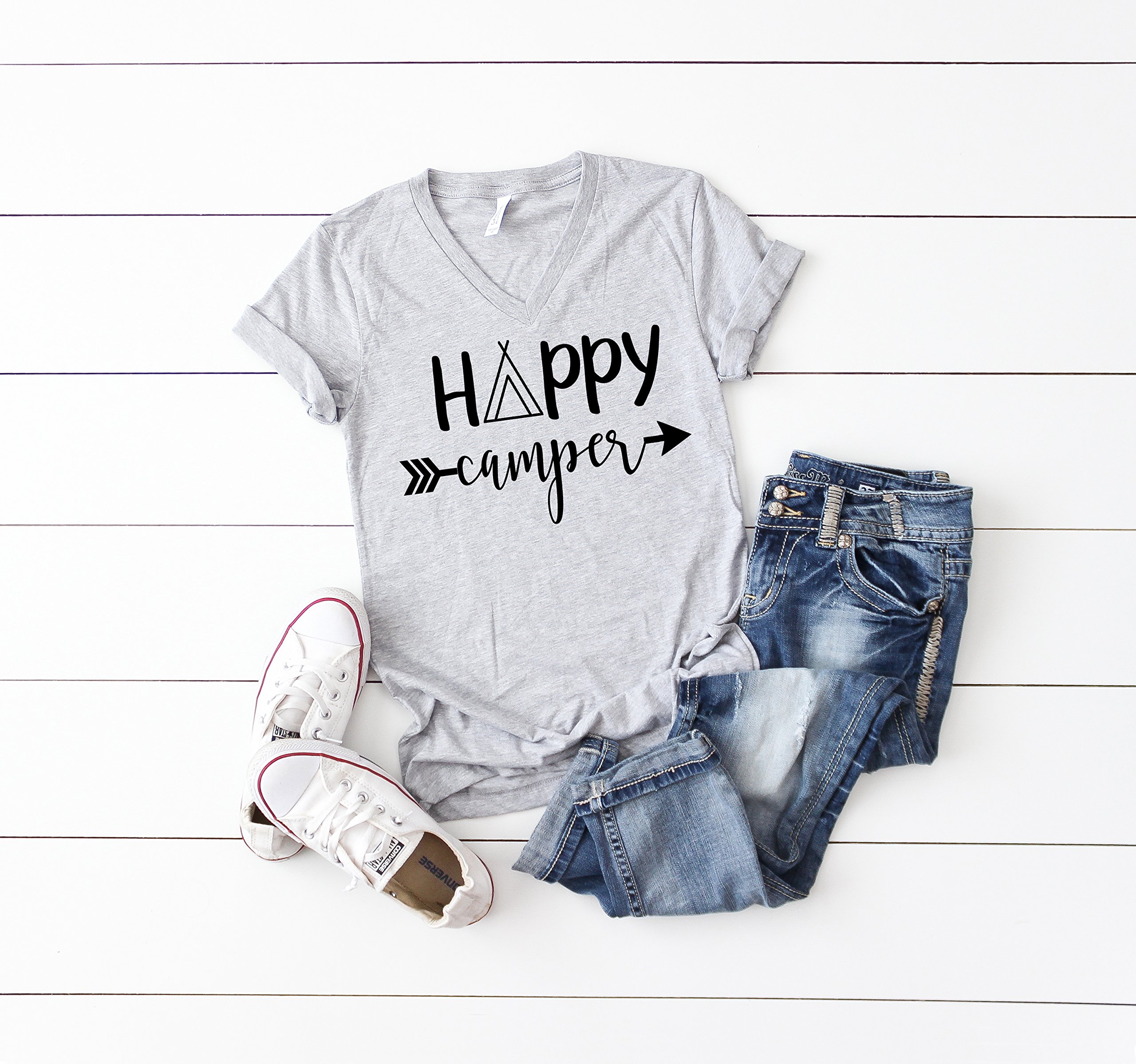 Camping Camping With A Chance Of Drinking Funny Camping Happy Camper Tee Camping Tee Camping T Shirt