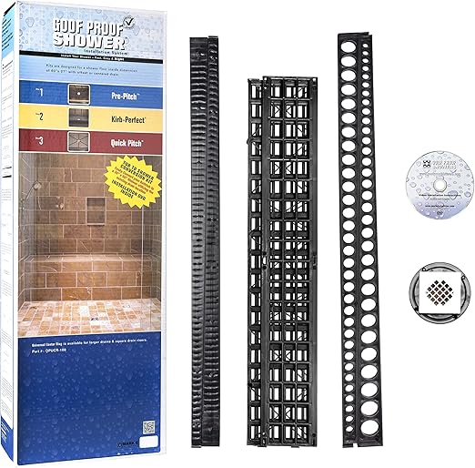 Goof Proof Standard Liner Drain Shower Floor Kit