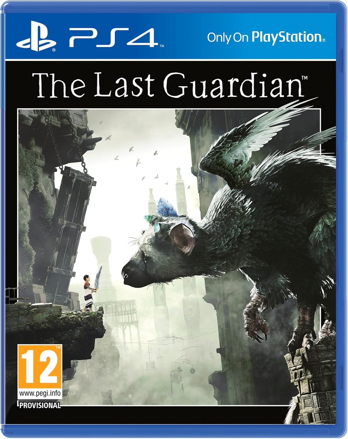 Sony The Last Guardian, PS4 Básico PlayStation 4 Inglés, Italiano vídeo - Juego (PS4, PlayStation 4, Acción / Aventura, T (Teen))
