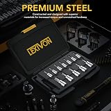 LEXIVON Tamper Proof Torx Bit Socket Set 13-Piece S2 Alloy Steel LX-146 view 2
