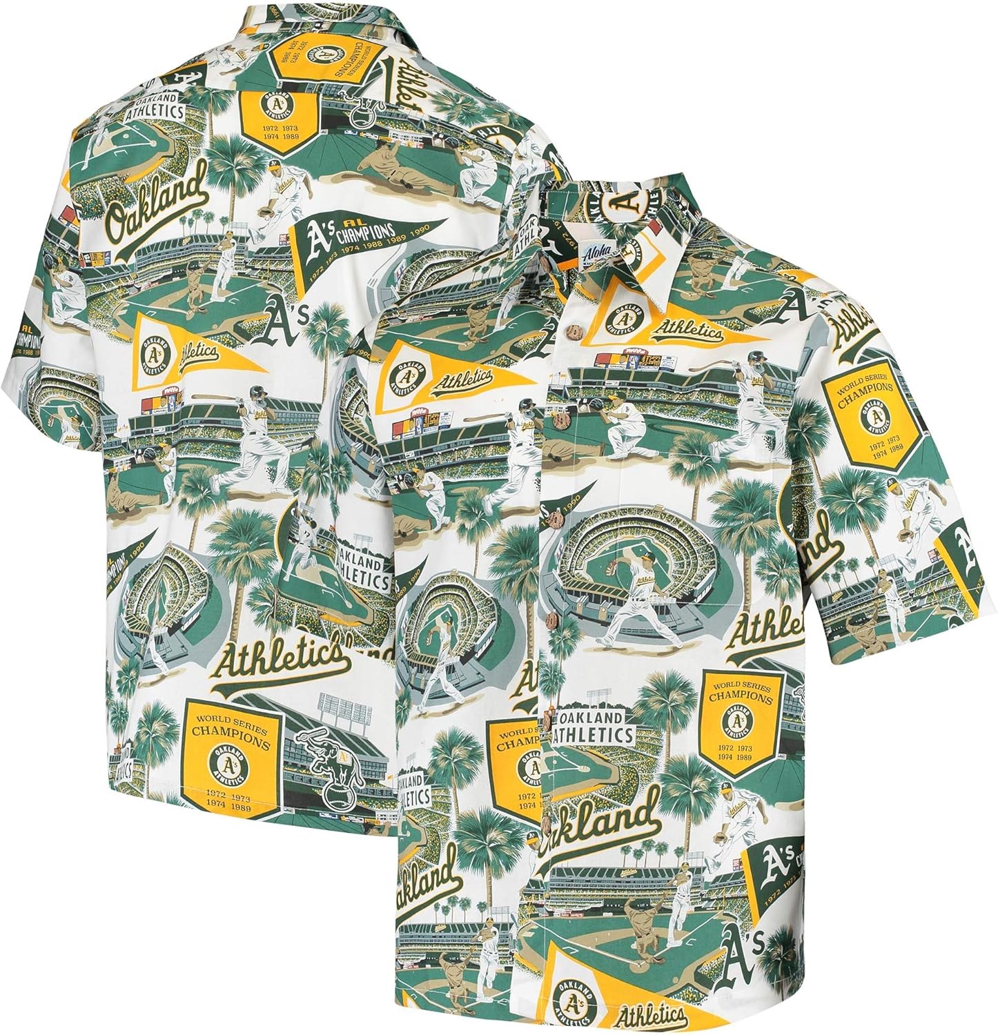 oakland athletics hawaiian shirt