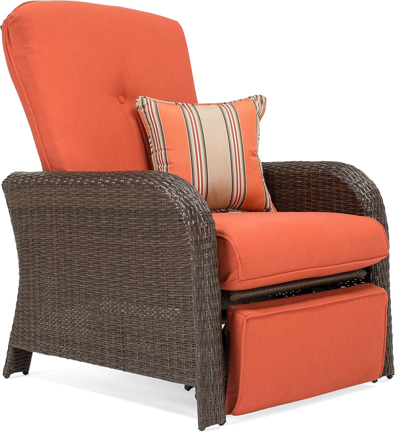 Amazon Com La Z Boy Outdoor Asaw Rc O Patio Recliner Grenadine