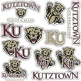Desert Cactus Kutztown University Sticker Golden Bears KU Vinyl Decals Laptop Water Bottle Car Scrapbook Sheet T2 (Type 2)