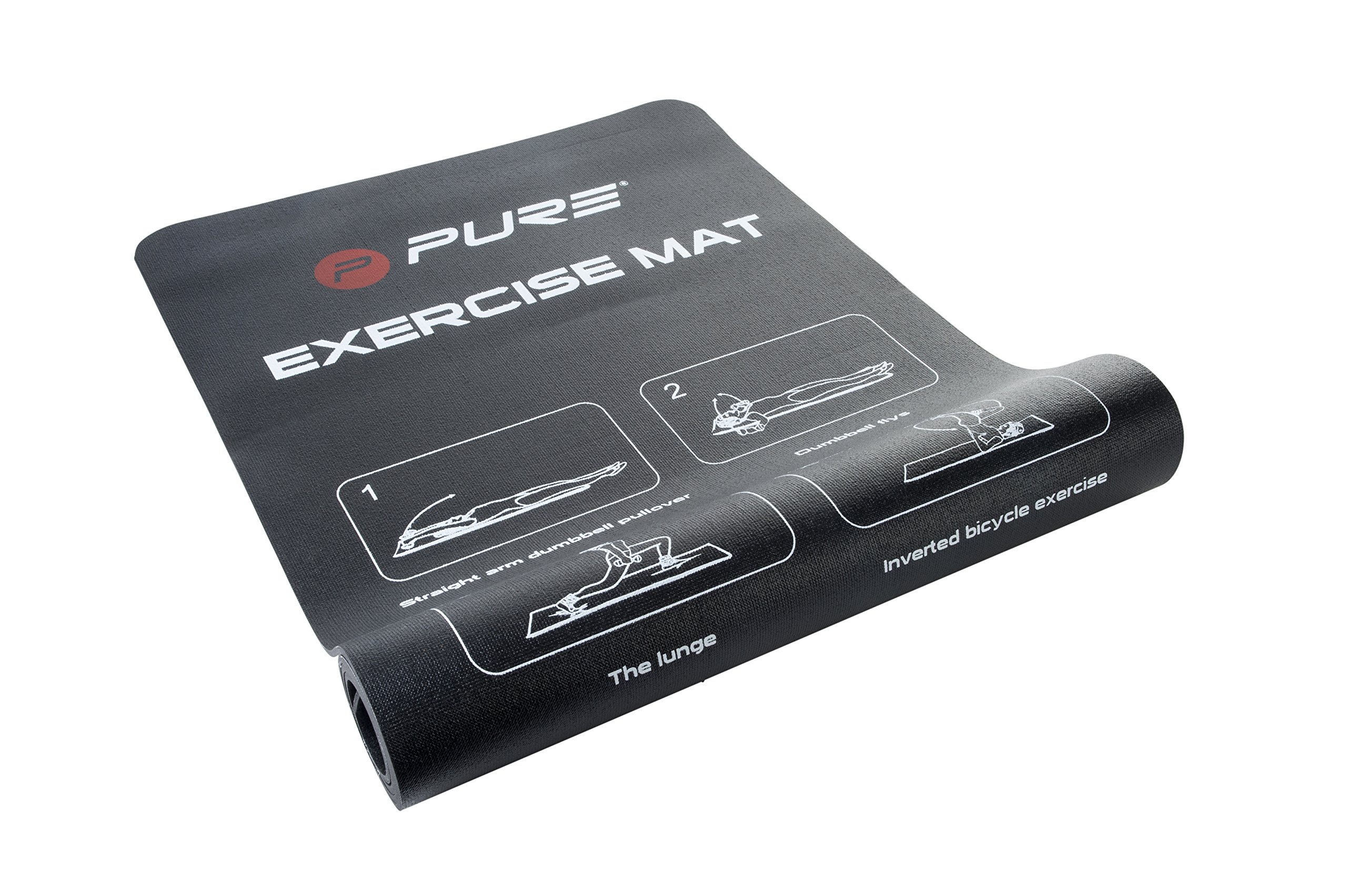 Pure2Improve Unisex Adult Exercise Trainer Mat Exercise Trainer Mat - Black,.