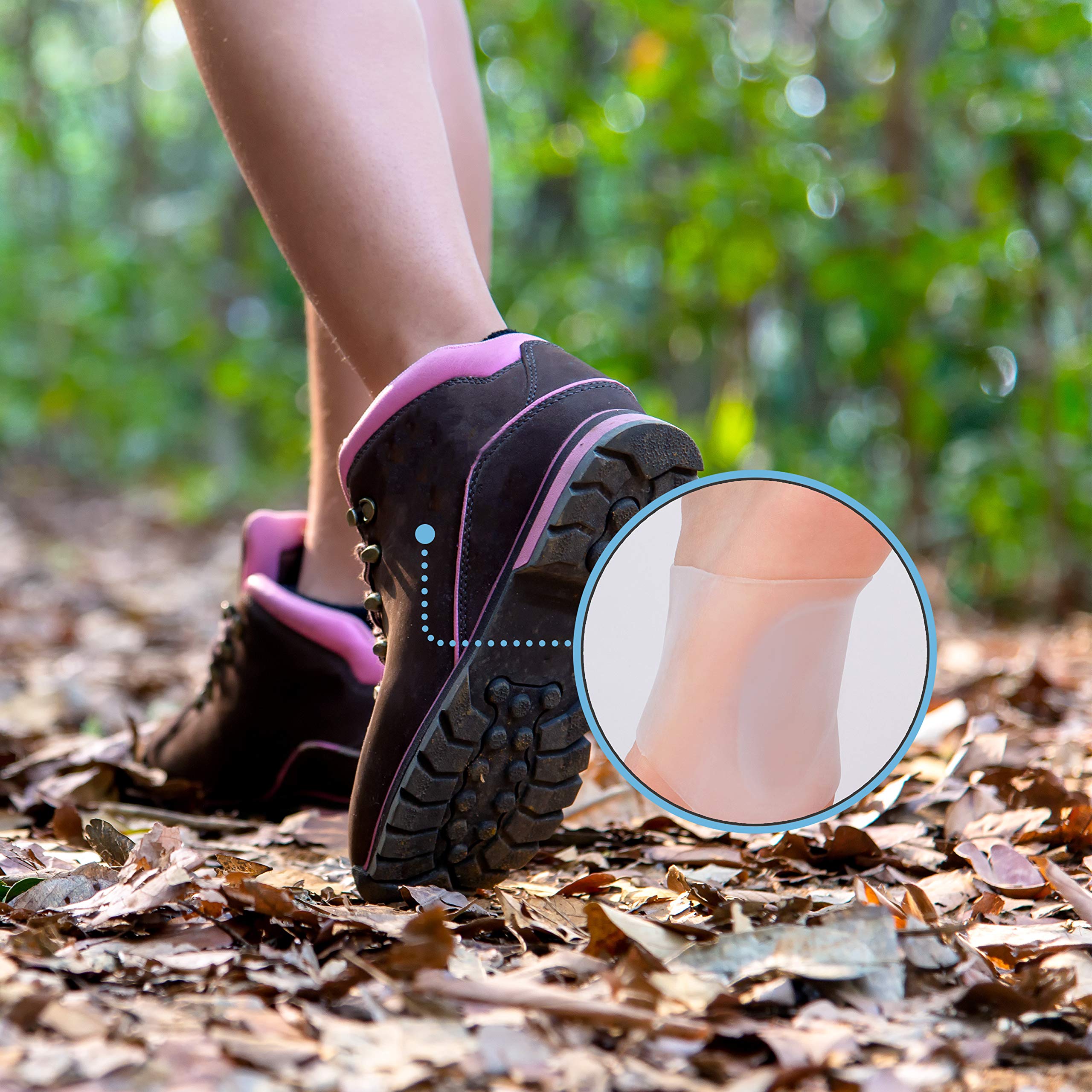 Blowout Sale Two Pairs of Medium/Large Premium Soft Gel Arch Support