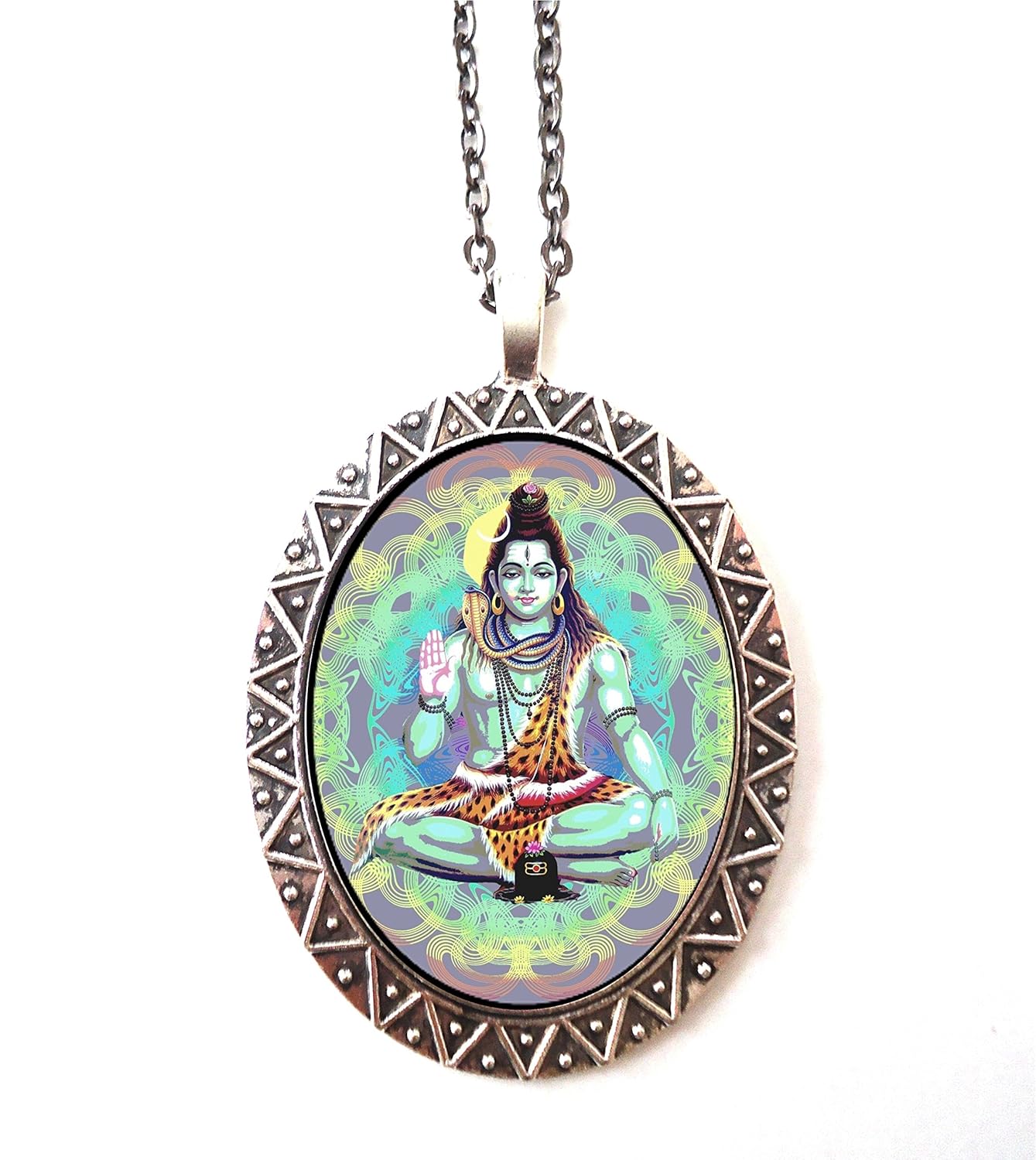 Shiva Necklace Pendant Hindu God Hinduism Eastern