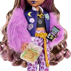 Monster High Clawdeen Wolf Doll with Pet Dog