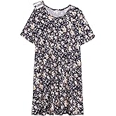 AVIIER Hospital Gowns for Women Open Back Adaptive Clothing Nightgowns Post Shoulder Surgery Dress