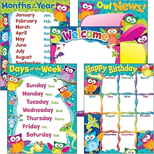 Amazon Com Trend Enterprises Inc Classroom Basics Owl Stars