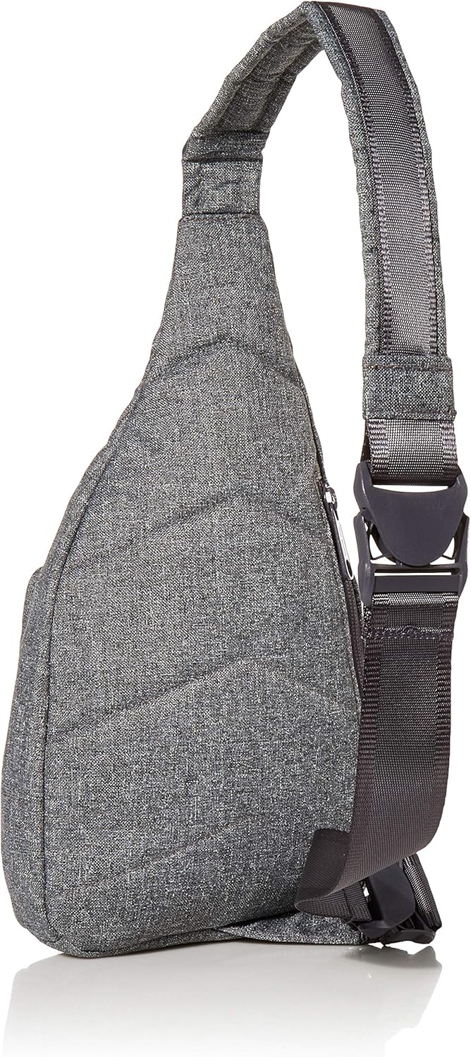 Vera Bradley Recycled Lighten Up Reactive Mini Sling Backpack, Gray Heather: Shoes