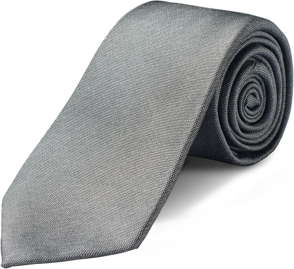 ORIGIN TIES Men's Fashion 100 Silk Stripes 2.5/3/XL inches Skinny Tie