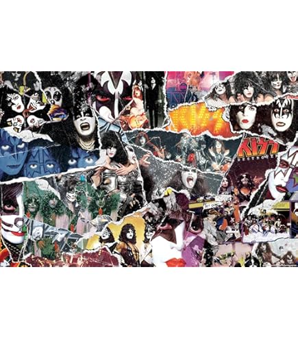 Amazon.com: Kiss V, 1964 Art Print Fine Art Poster Print by Roy
