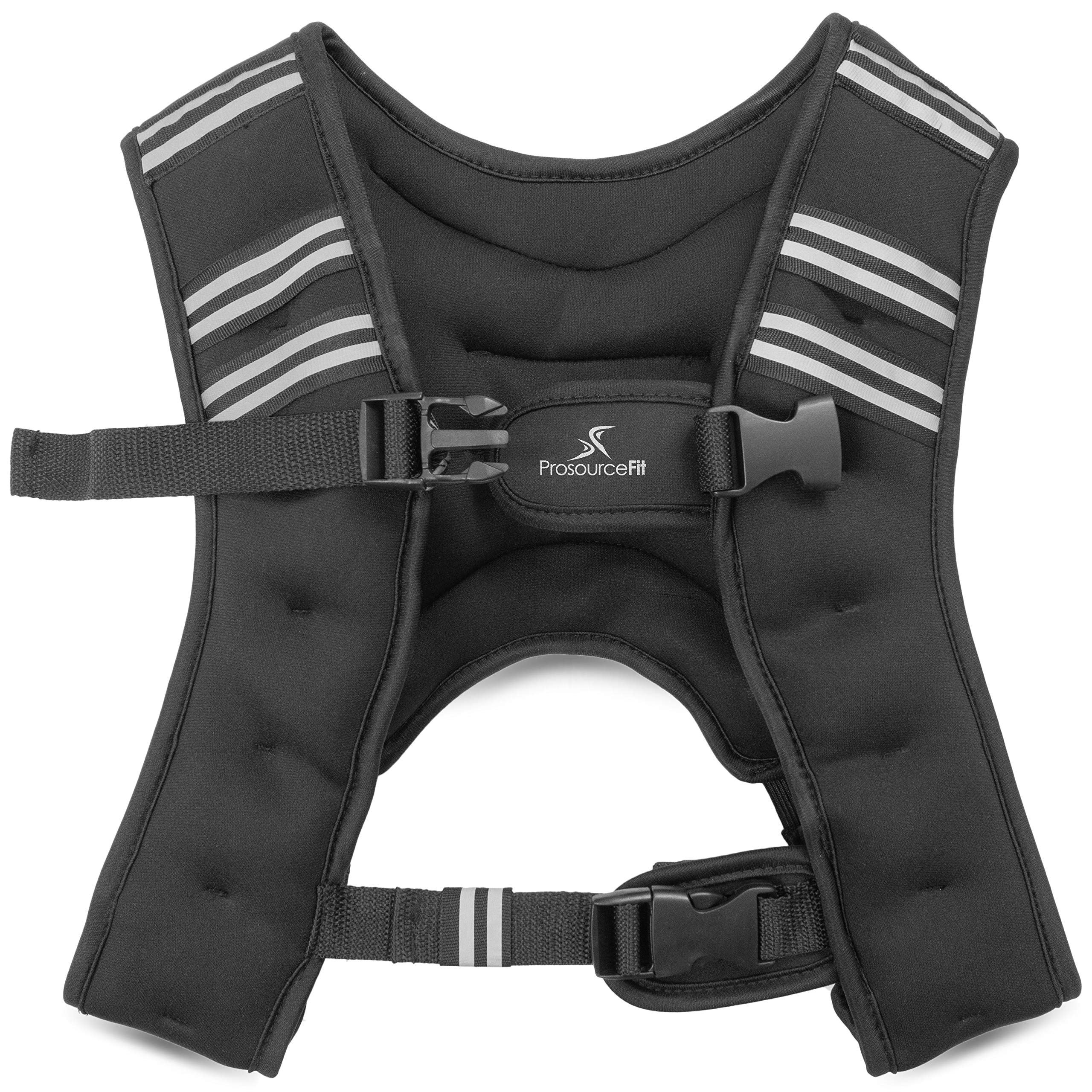 ProsourceFit Exercise Weighted Training Vest - 10lb, Black Image