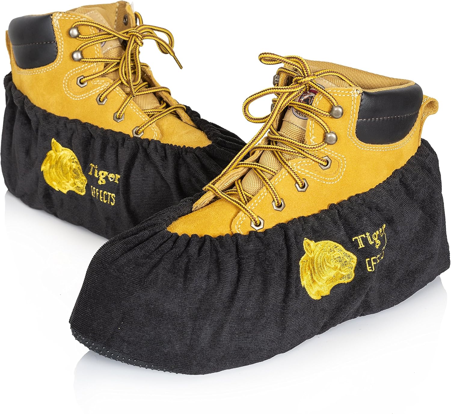 Tiger Effects Reusable Shoe Covers Slipon Washable Work Boot