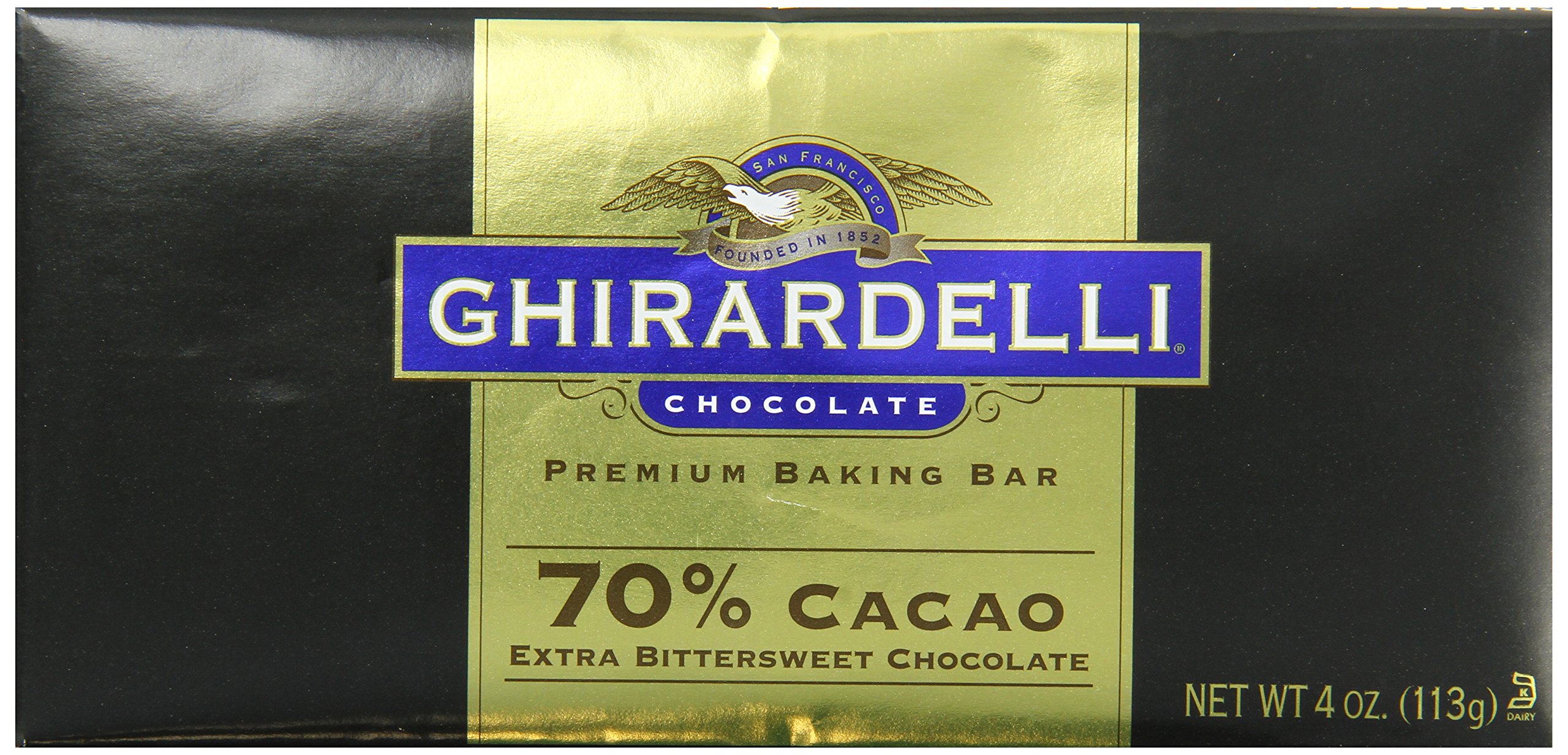 Ghirardelli Chocolate Baking Bar, Milk Chocolate, 4Ounce