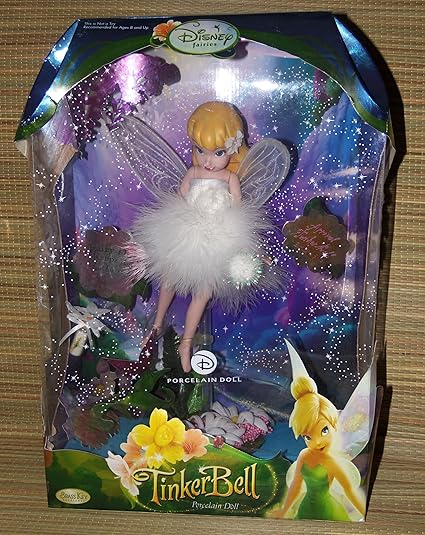 tinkerbell porcelain keepsake doll