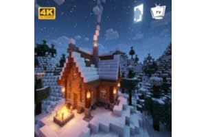 Craft Snow Cabin Serenity Screensaver & Peaceful Ambience and Relaxation for Fire TV