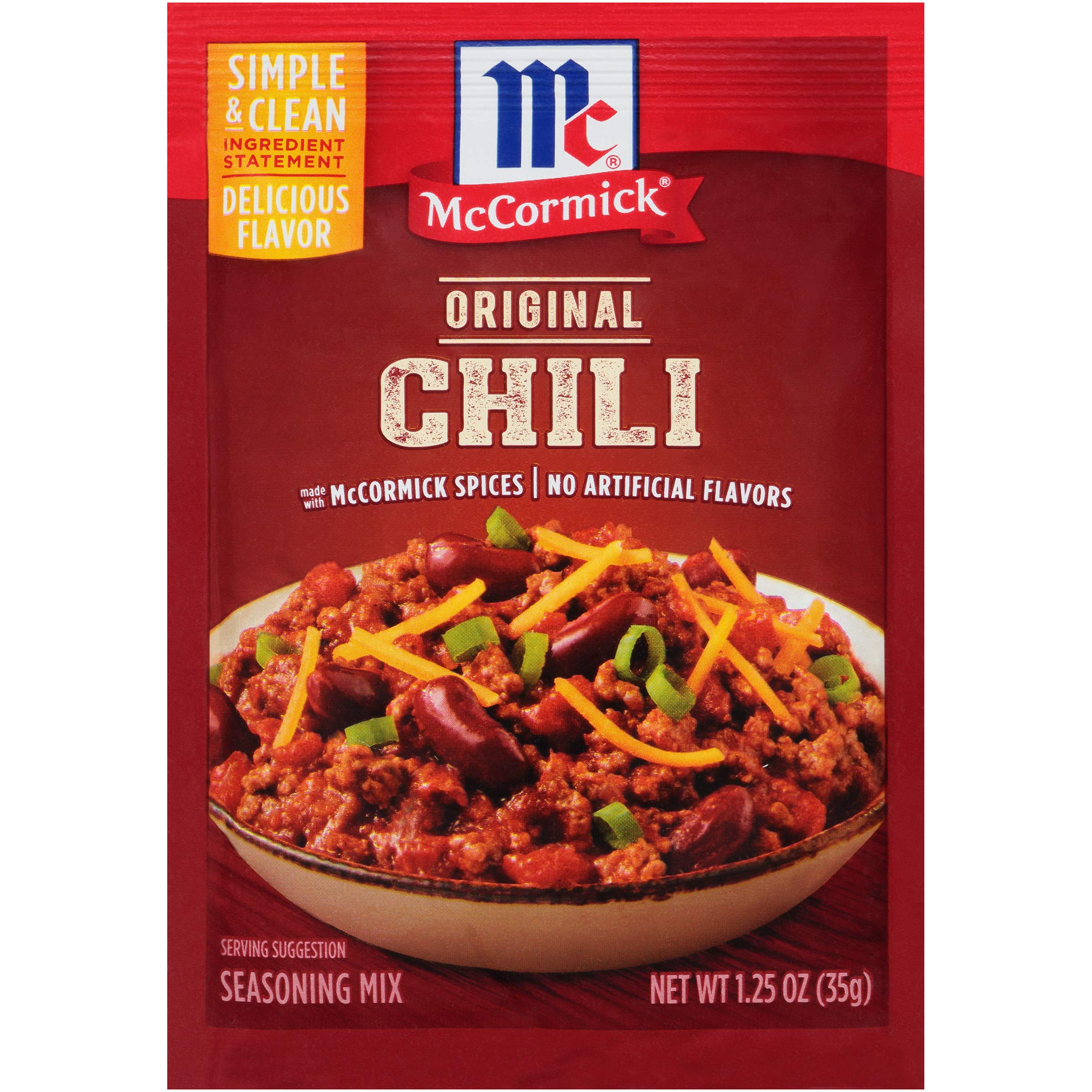 McCormick Chili Seasoning Mix, 1.25 oz Buy Online in United Arab