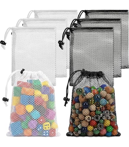 Amazon.com | 5 Pcs Colorful Drawstring Mesh Bags - 6 x 4 Inch Amazon.com | 5 Pcs Colorful Drawstring Mesh Bags - 6 x 4 Inch