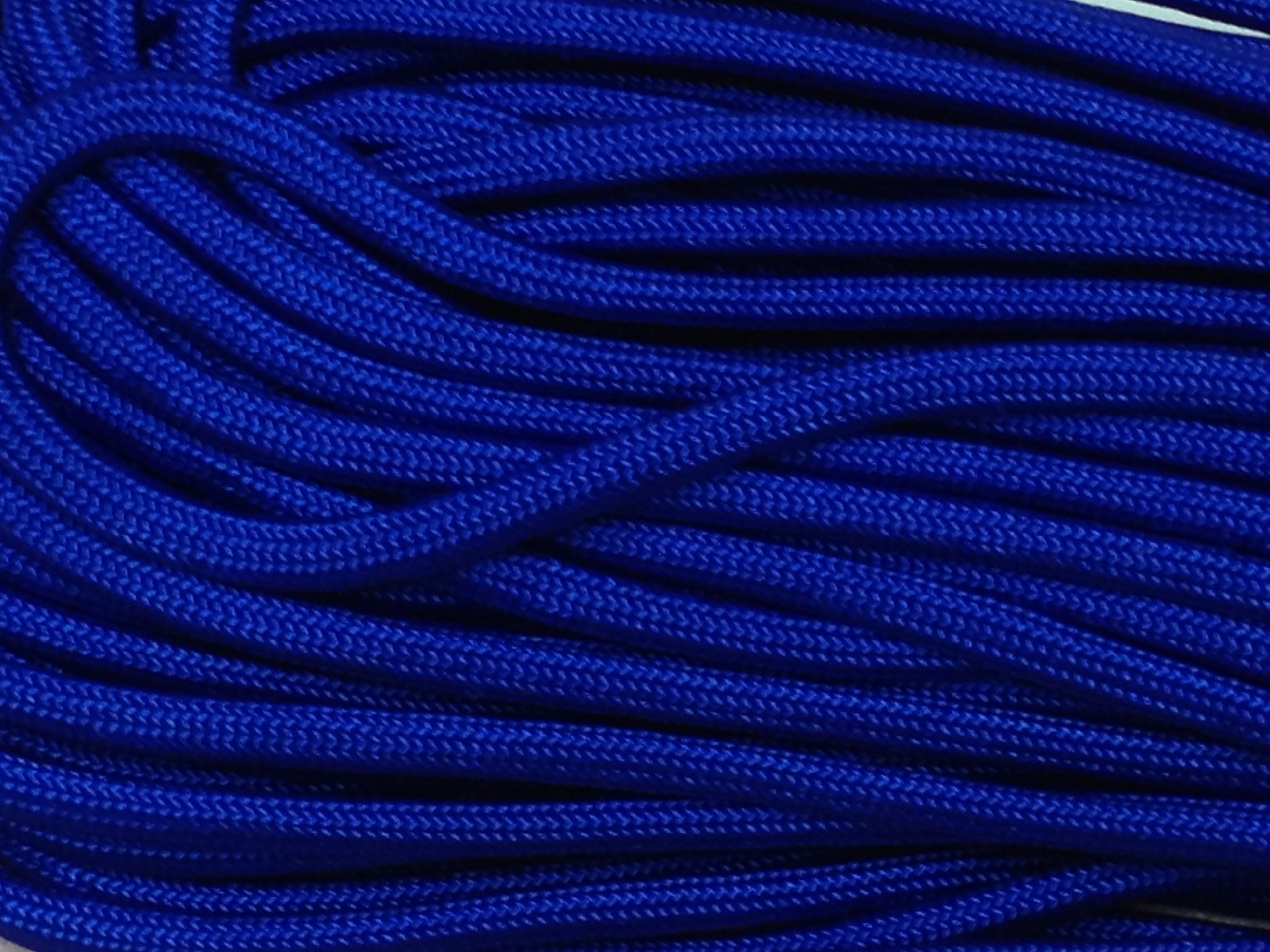 100ft 7 Strand Type III Electric Blue 550 Parachute Cord Made in USA
