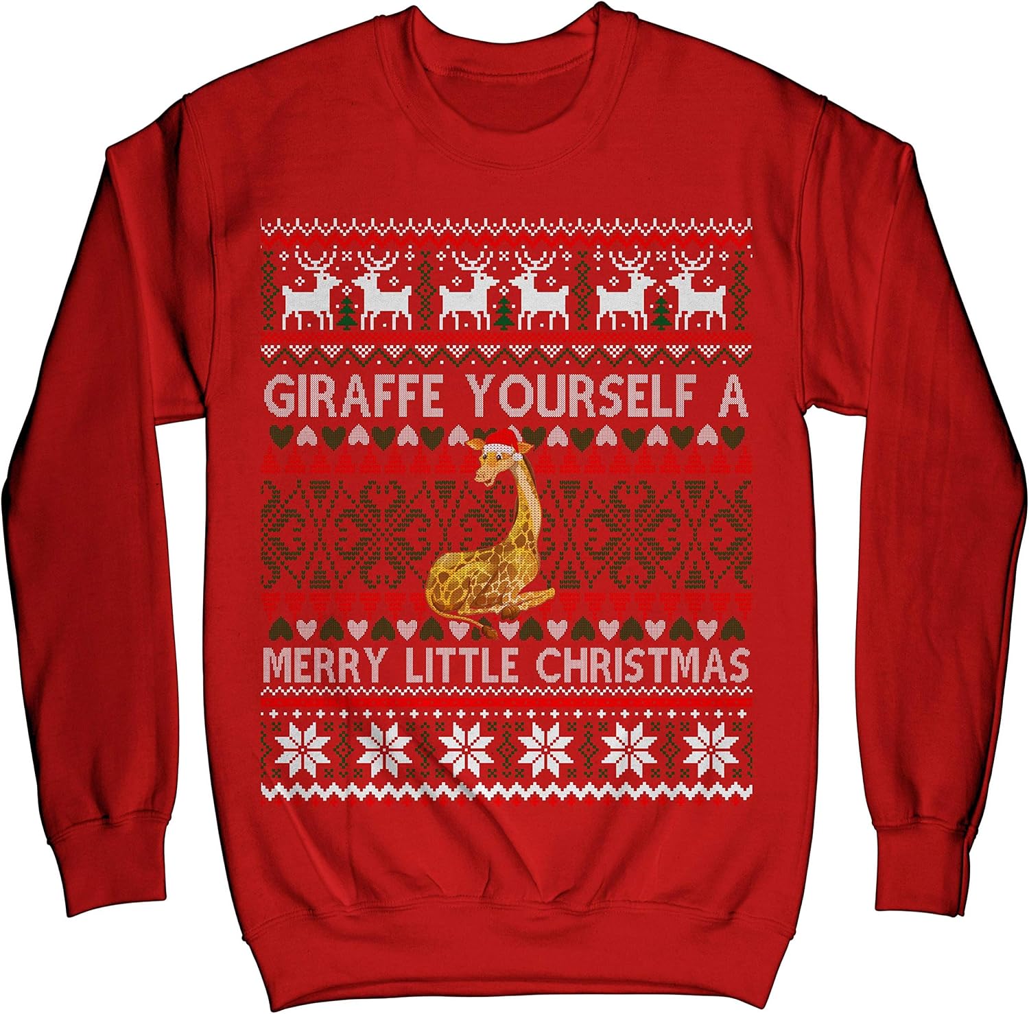 Giraffe Shirt Holiday Party Matching 