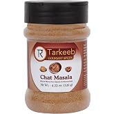 Tarkeeb Chat Masala 4.23 oz (120g) Shaker Top PET Jar | Tangy Indian Seasoning | All Natural | Vegan | No Colors | Gluten Free | NON-GMO | Indian Origin |