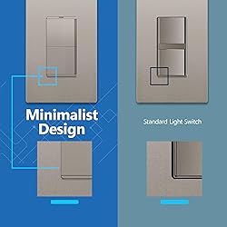 LIDER Minimalist Design Matte Finish Lighted Double