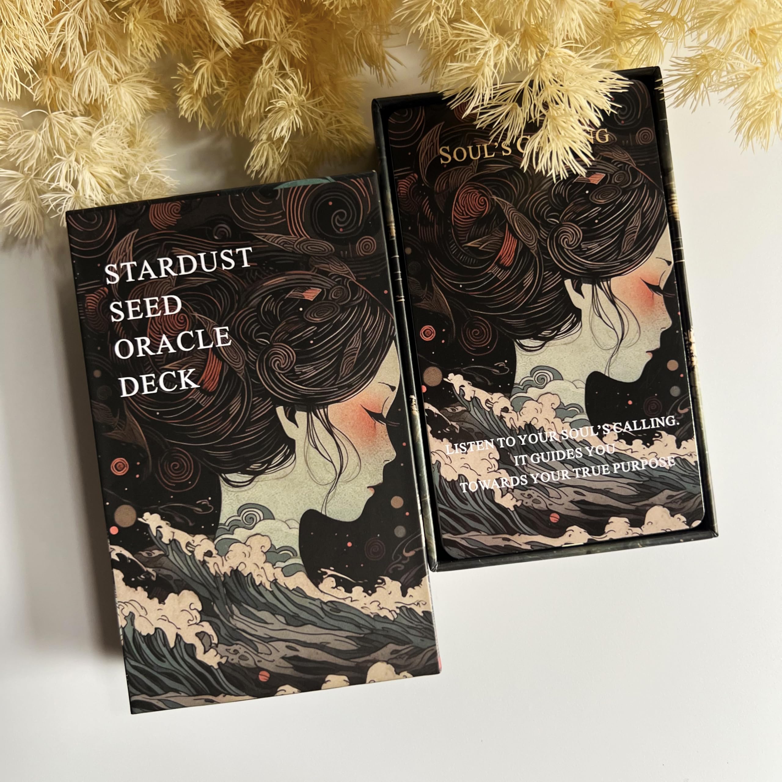 Seeds of Stardust Oracle Deck, Cosmic Oracle Cards for Intuition, 80 Tarot Cards for Divine Guidance and Higher Self Messages