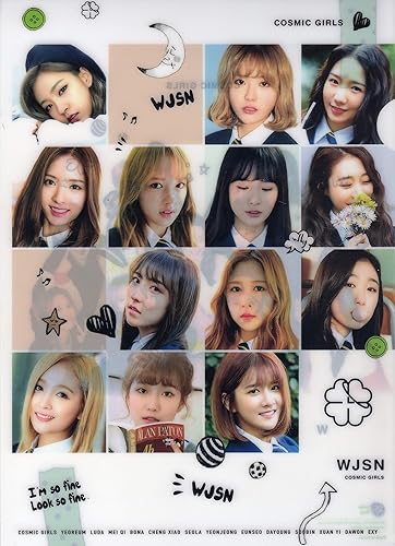 Amazon 宇宙少女 우주소녀 Wjsn Cosmic Girls クリアファイル 韓国 Ap03 アイドル 芸能人グッズ 通販