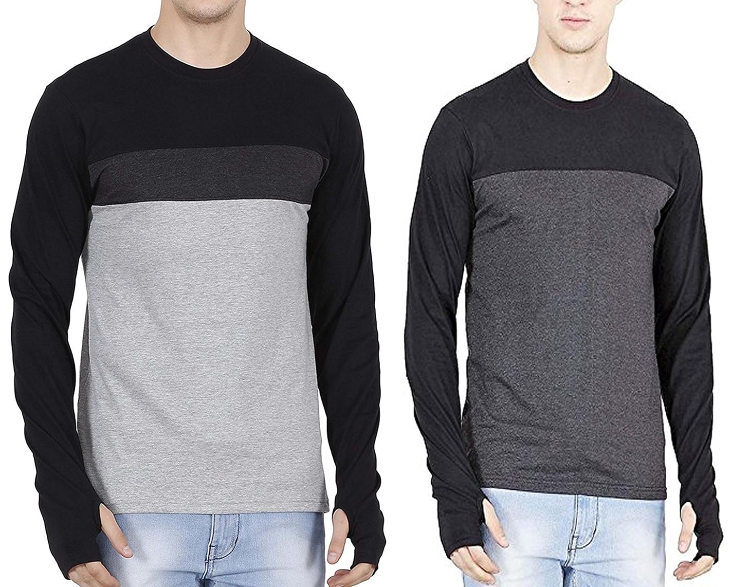 slim fit full sleeve t shirts