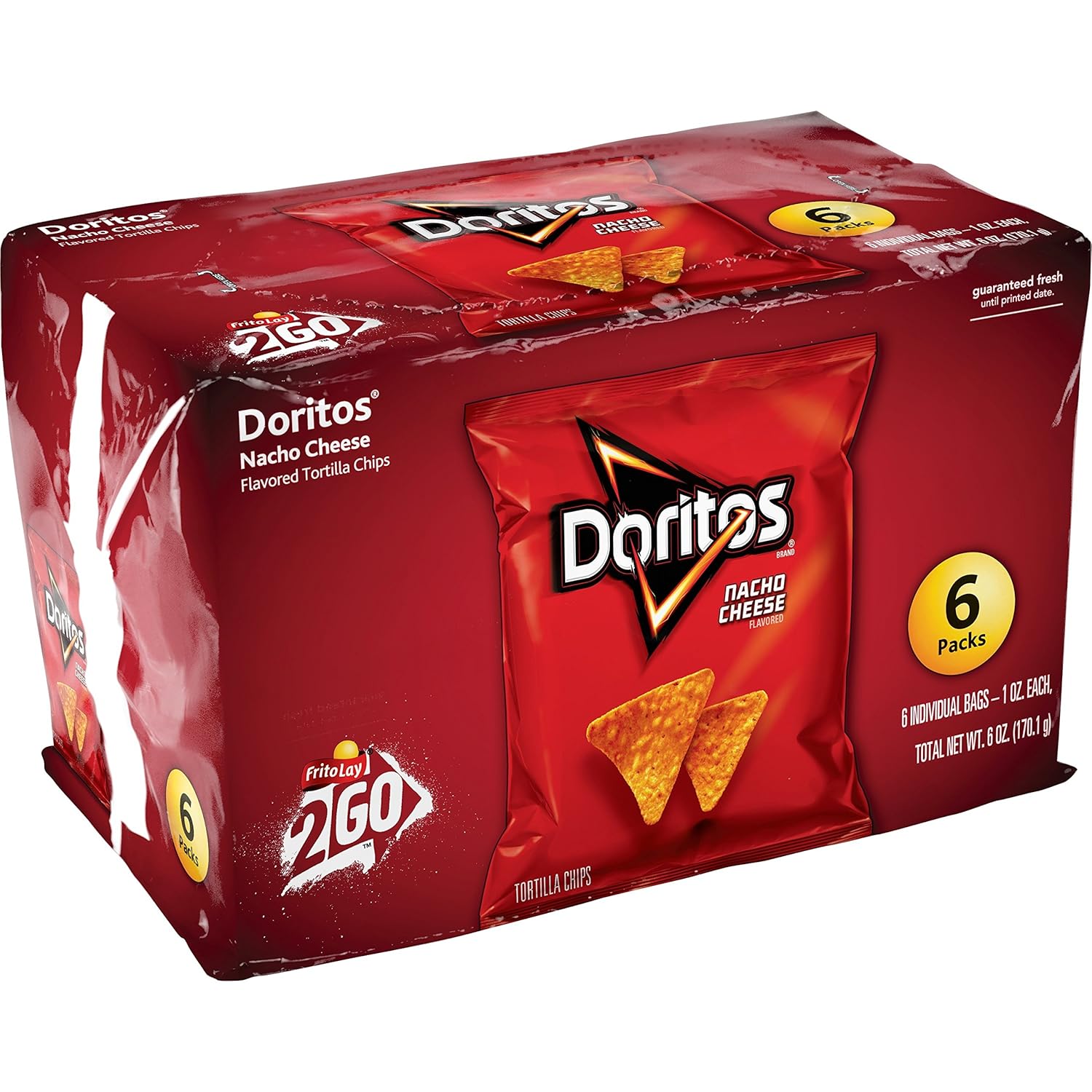 Doritos Nacho Cheese, 6 Ounce