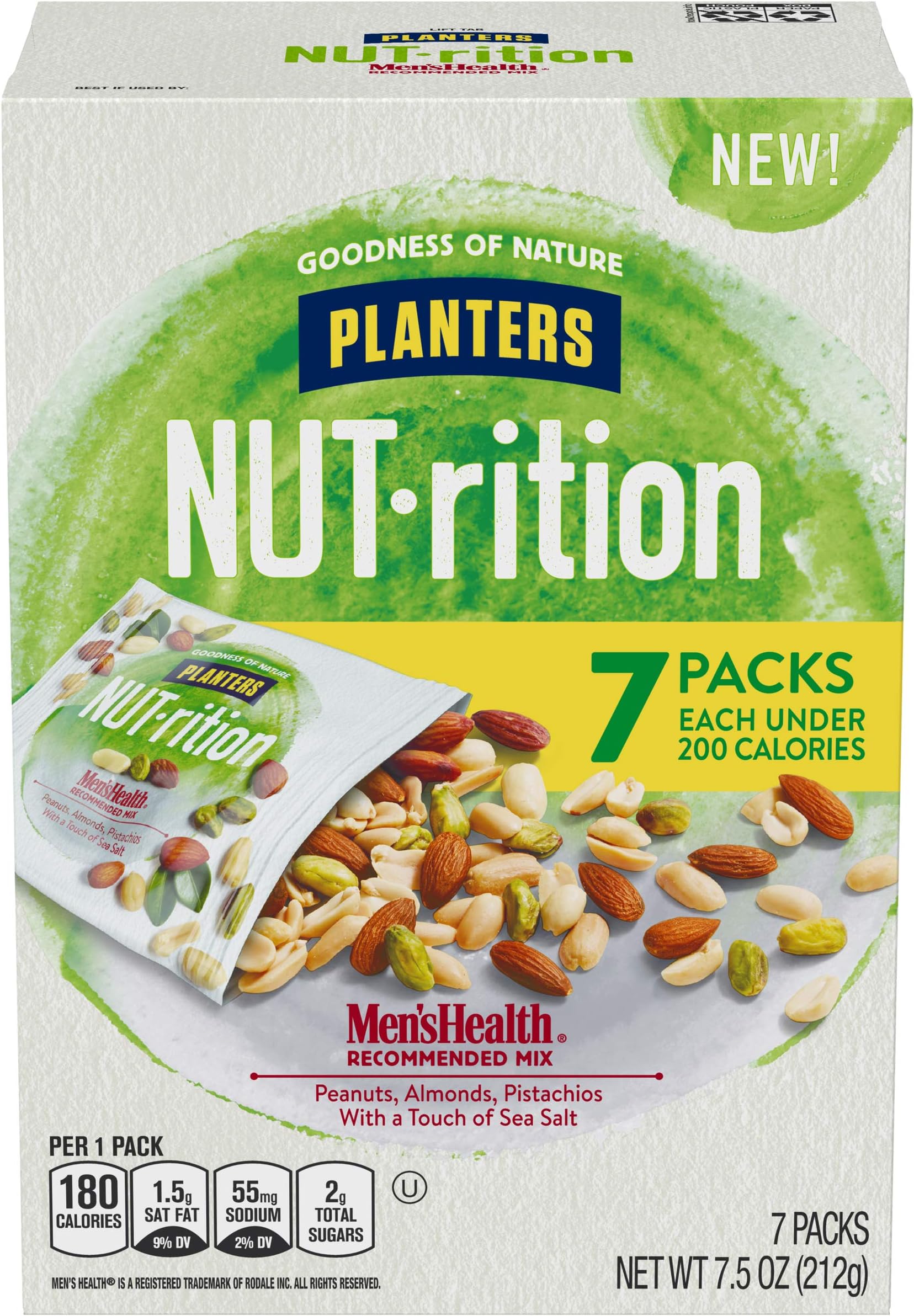 Planters NUTRITION MEN'S HEALTH Nut Mix with Peanuts