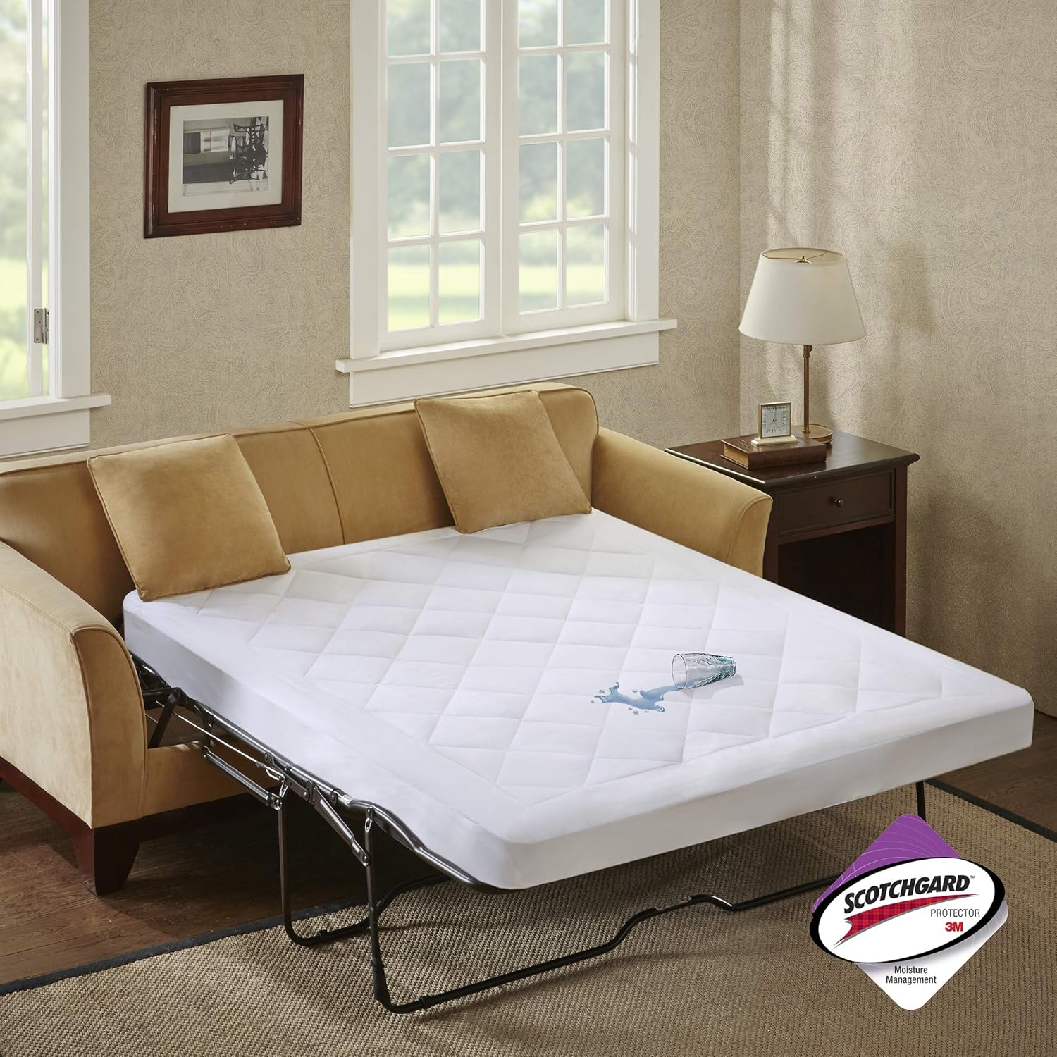 Amazon Com Holden Waterproof Sofa Bed Mattress Protection Pad