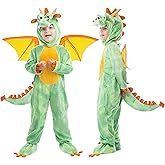 Spooktacular Creations Halloween Toddler Dragon Costume, Dinosaur Costume kids with Wings for Baby Halloween Dress Up Party